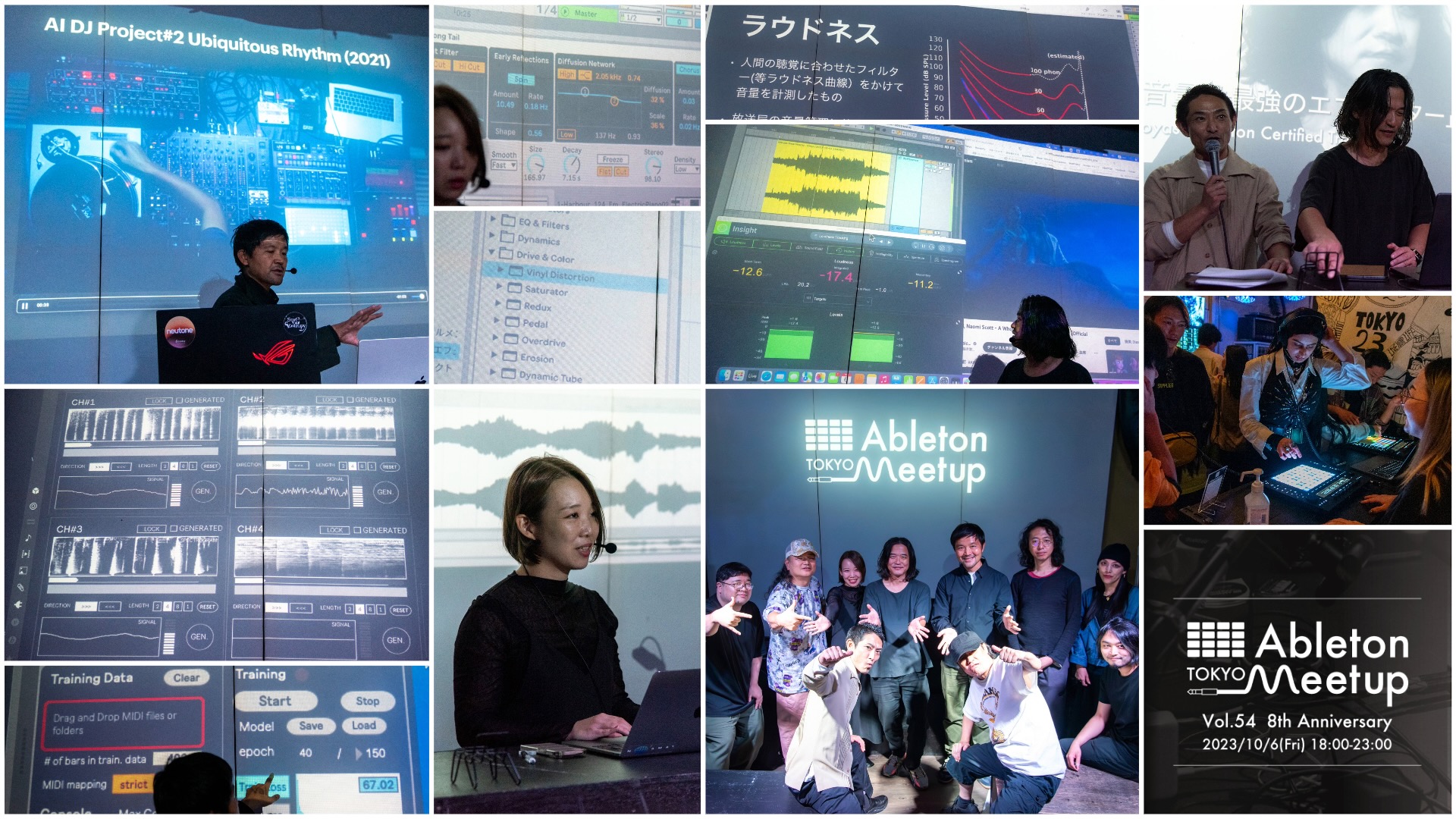 Photos | Ableton Meetup Tokyo Vol.54 8th Anniversary